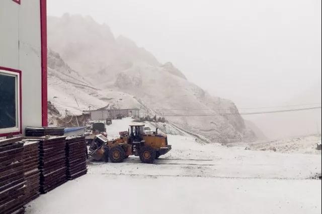 人間四月芳菲盡，山中春雪還復(fù)來